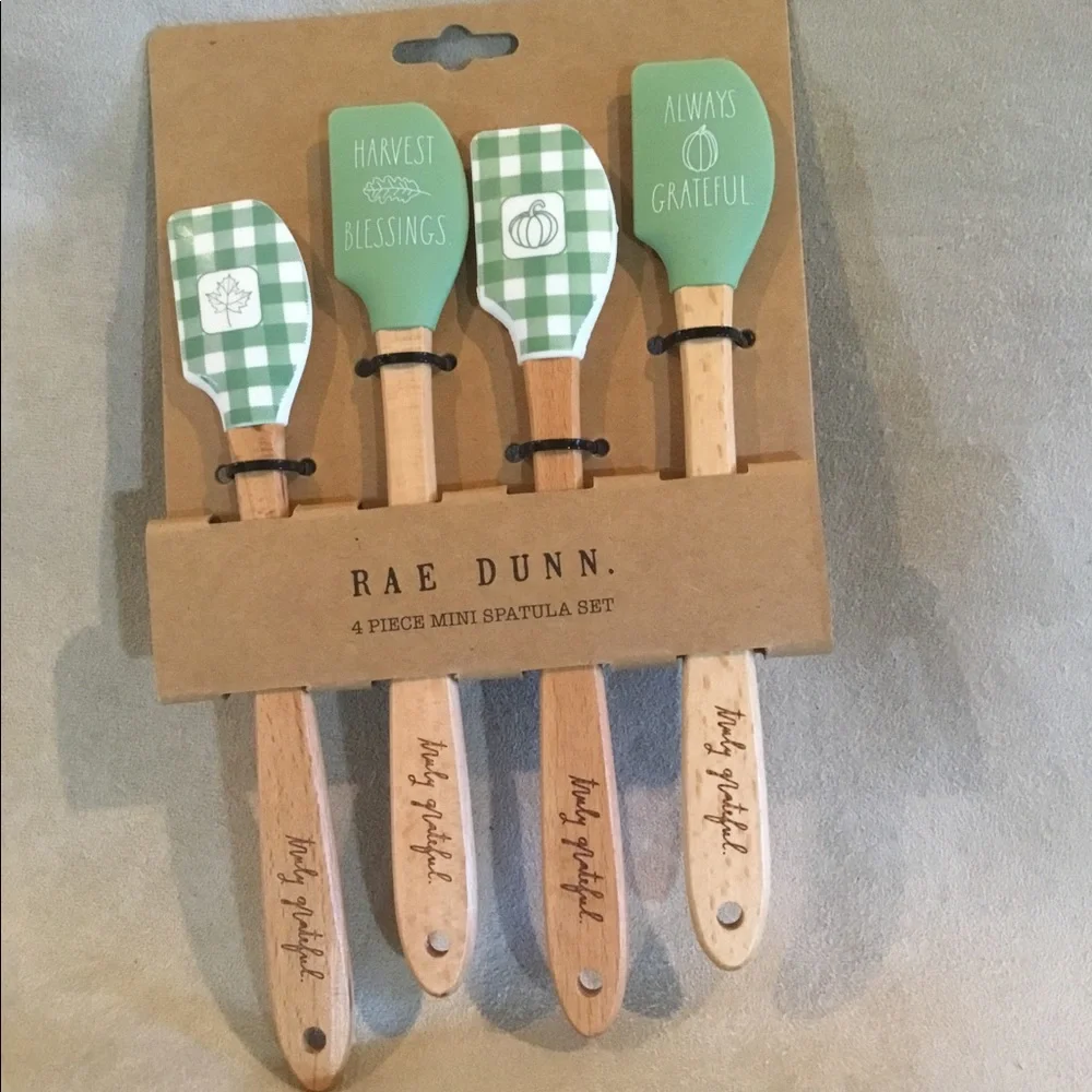 Rae Dunn Fall Spatula Set - Picture 1 of 2